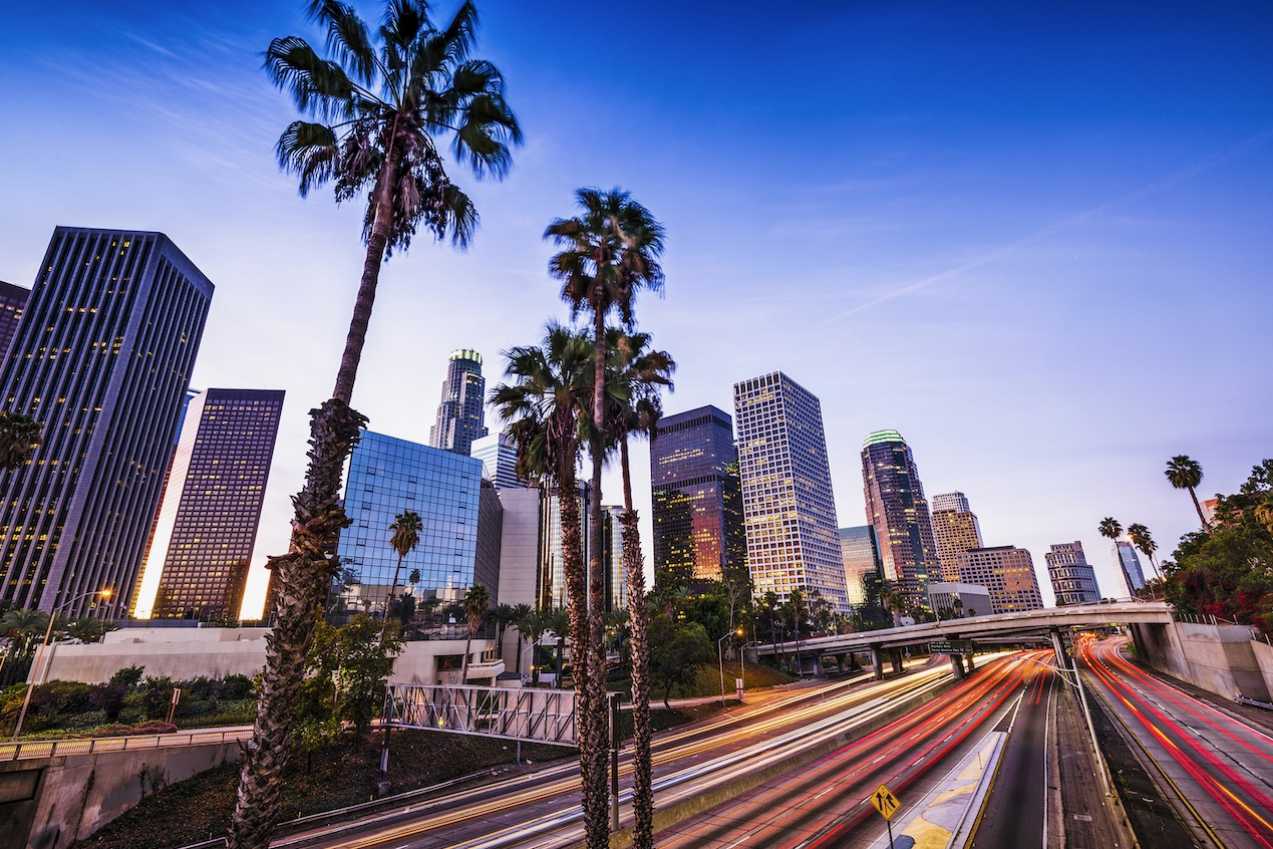 Los Angeles, vue sur la ville - AILS
