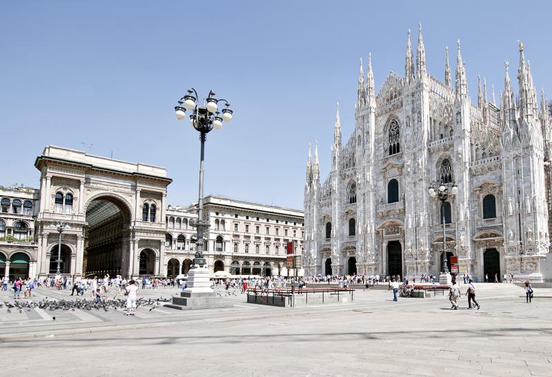 Place de la Cathédrale de Milan - Italie